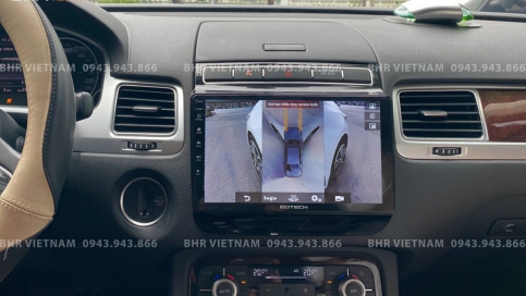Màn hình DVD Android liền camera 360 Volkswagen Touareg 2011 - 2017 | Gotech GT360 Plus